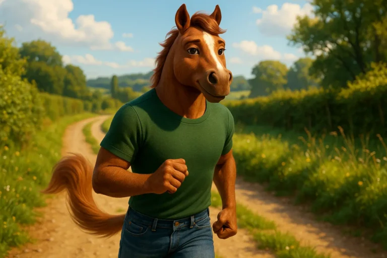 エドワード・サラブレッド　趣味はジョギング